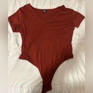 Burnt Orange Body Suit